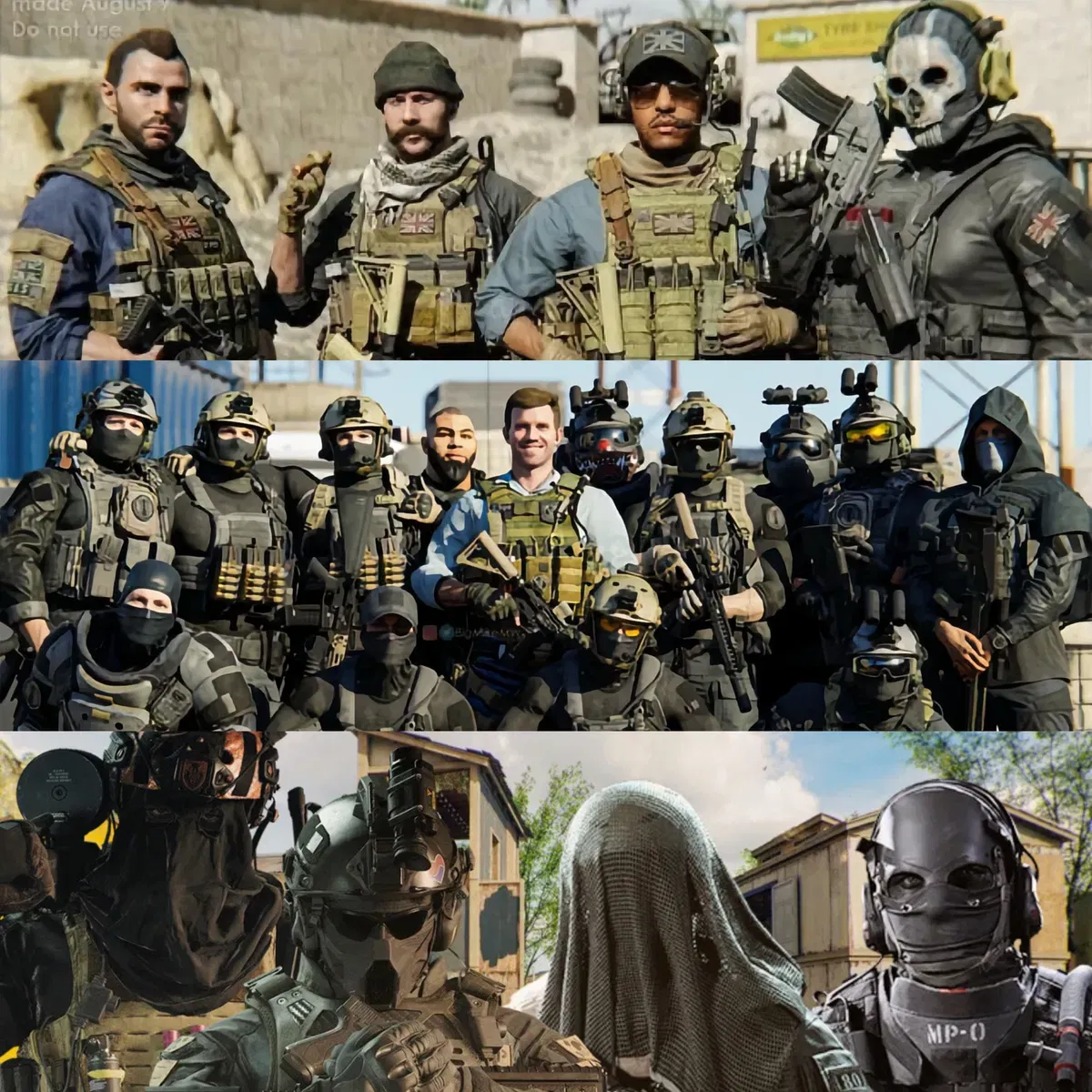 Avatar of Task Force 141 & Kortac & Shadow Company