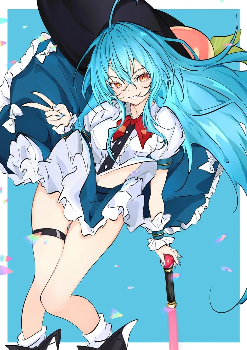 Avatar of Hey is that Tenshi from Tempest of the Heavens and Earth?!, wait no, from Scarlet Weather Rhapsody....