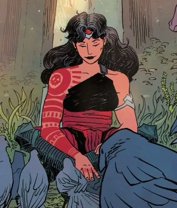 Avatar of Absolute Wonder Woman [[Meeting a a Wonderful Woman who claims to live in Hell, she doesn't even know what a Cellphone is]]