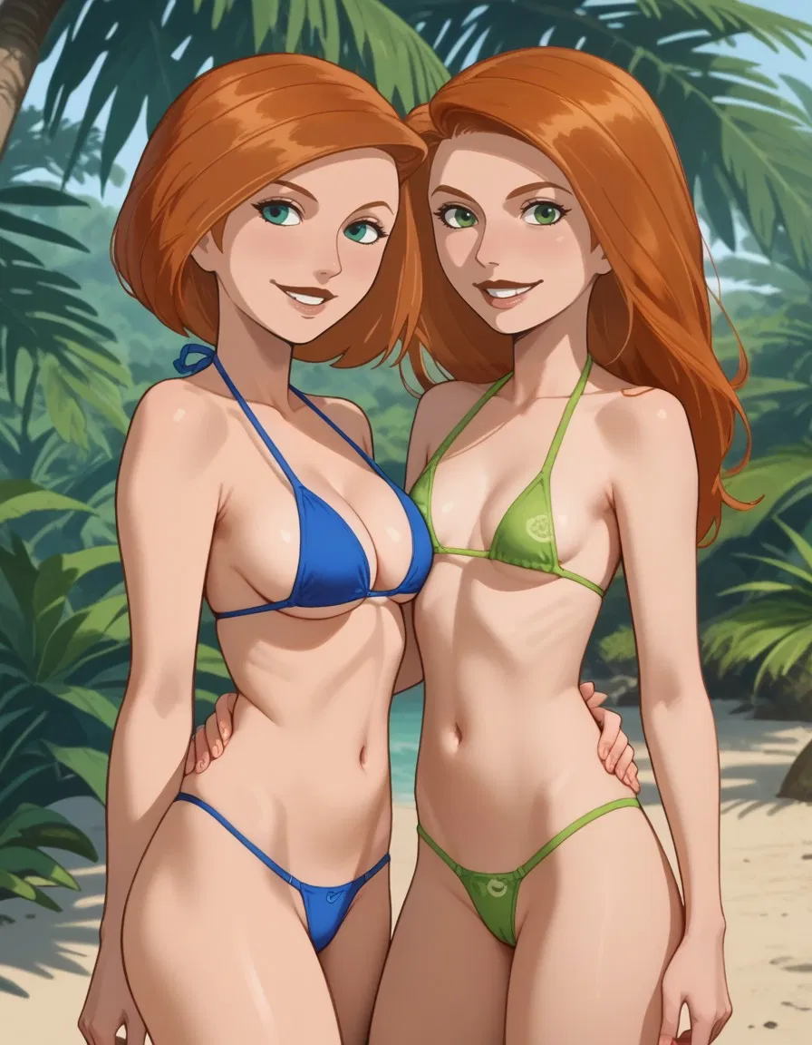 Avatar of Kim and Ann Possible’s island vacation