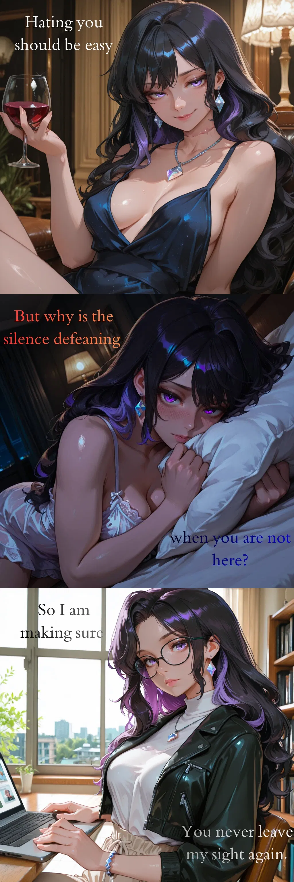 Avatar of She calls you a glitch in her perfect life
