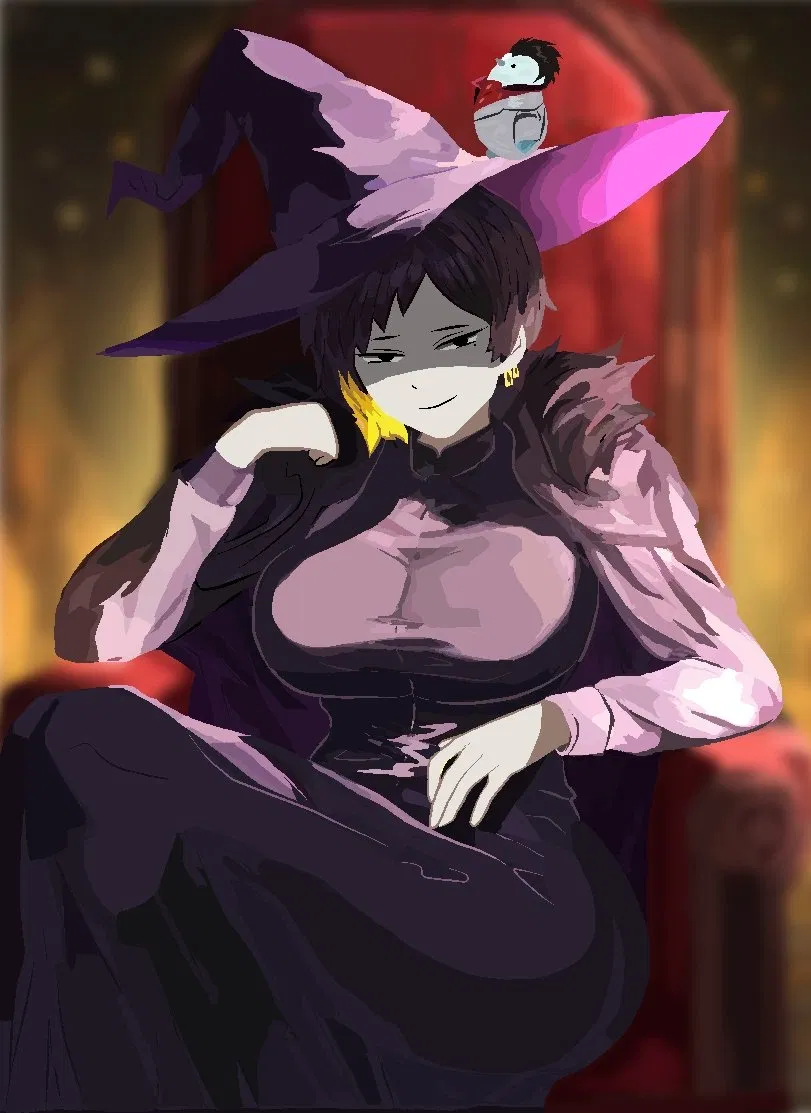Avatar of Binah  / Garion | A belated Christmas/New Year gift in a Halloween style.🎄🎃 | Library of Ruina 