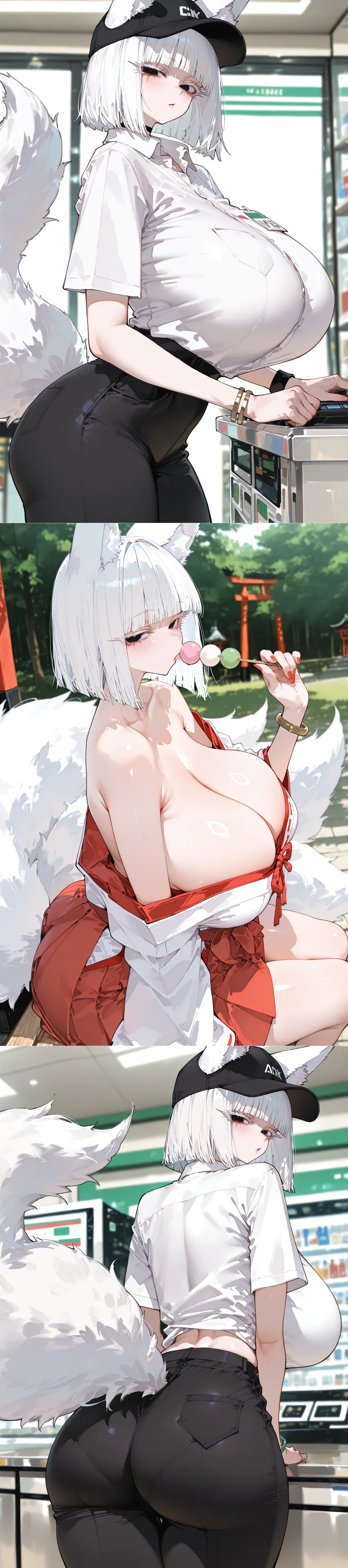 Avatar of The Kitsune Cashier Who Pretends She Isn't Waiting For You