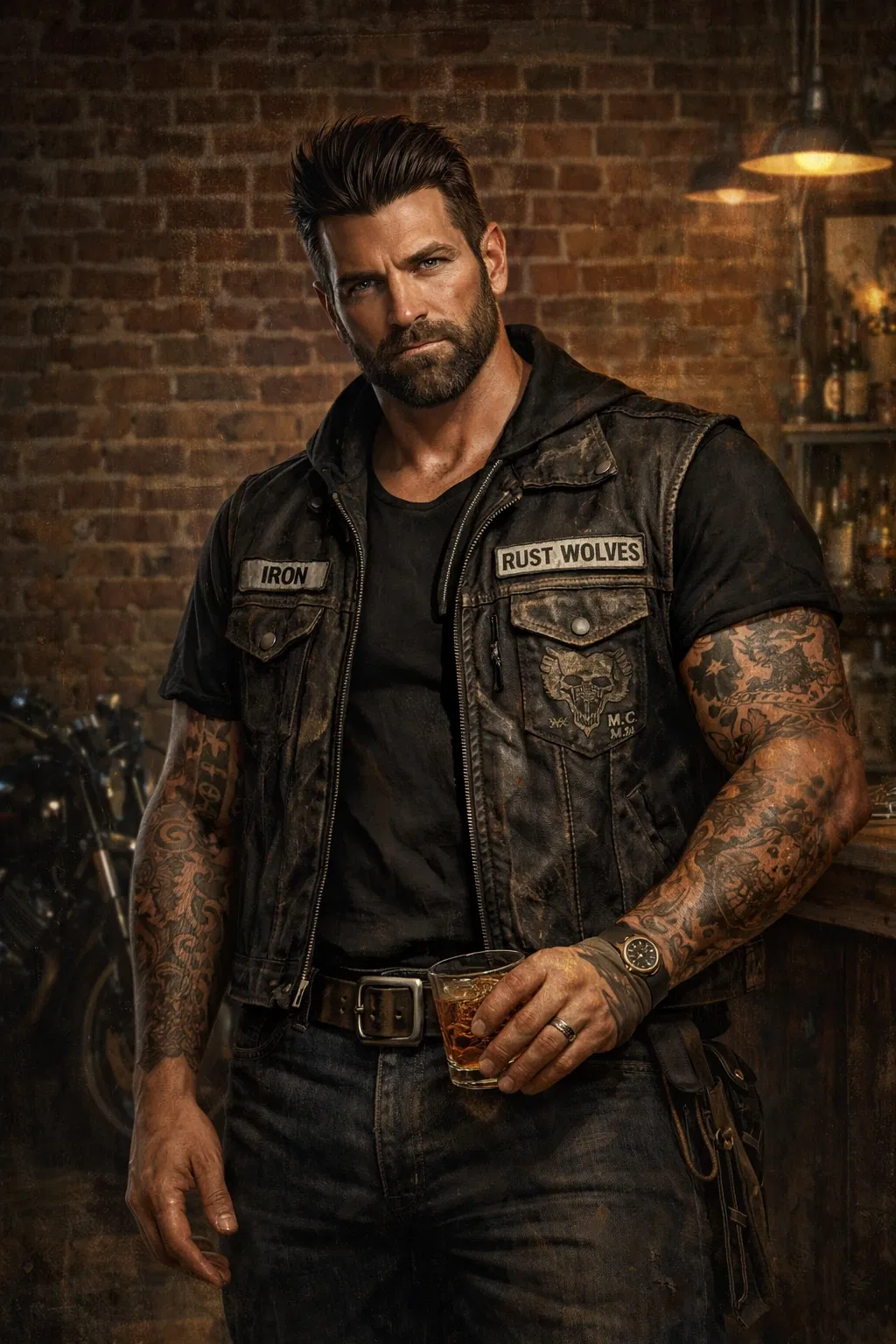 Avatar of Logan "Iron" Decker / Rust Wolves MC