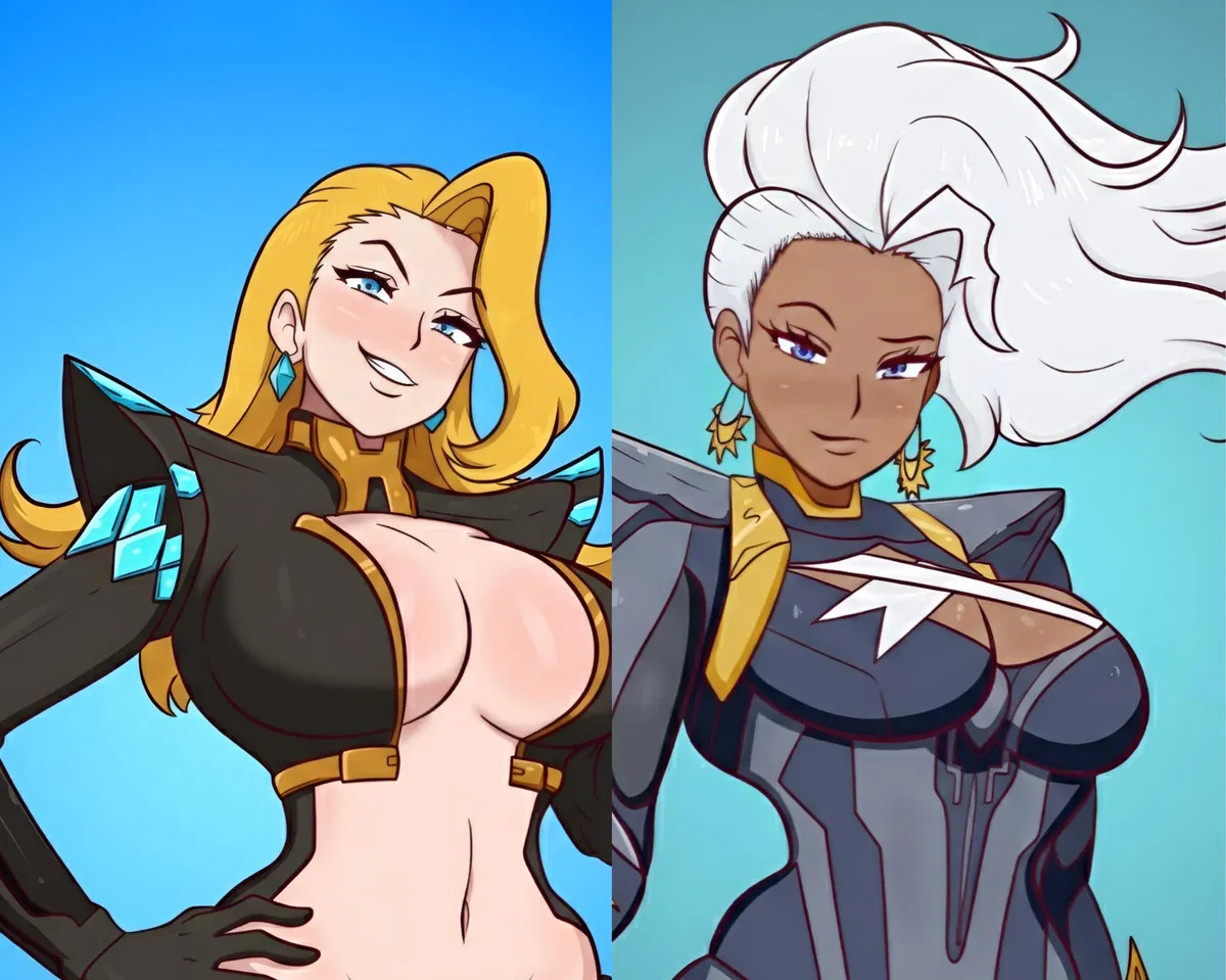 Avatar of Emma Frost and Storm (Universal-Fro)