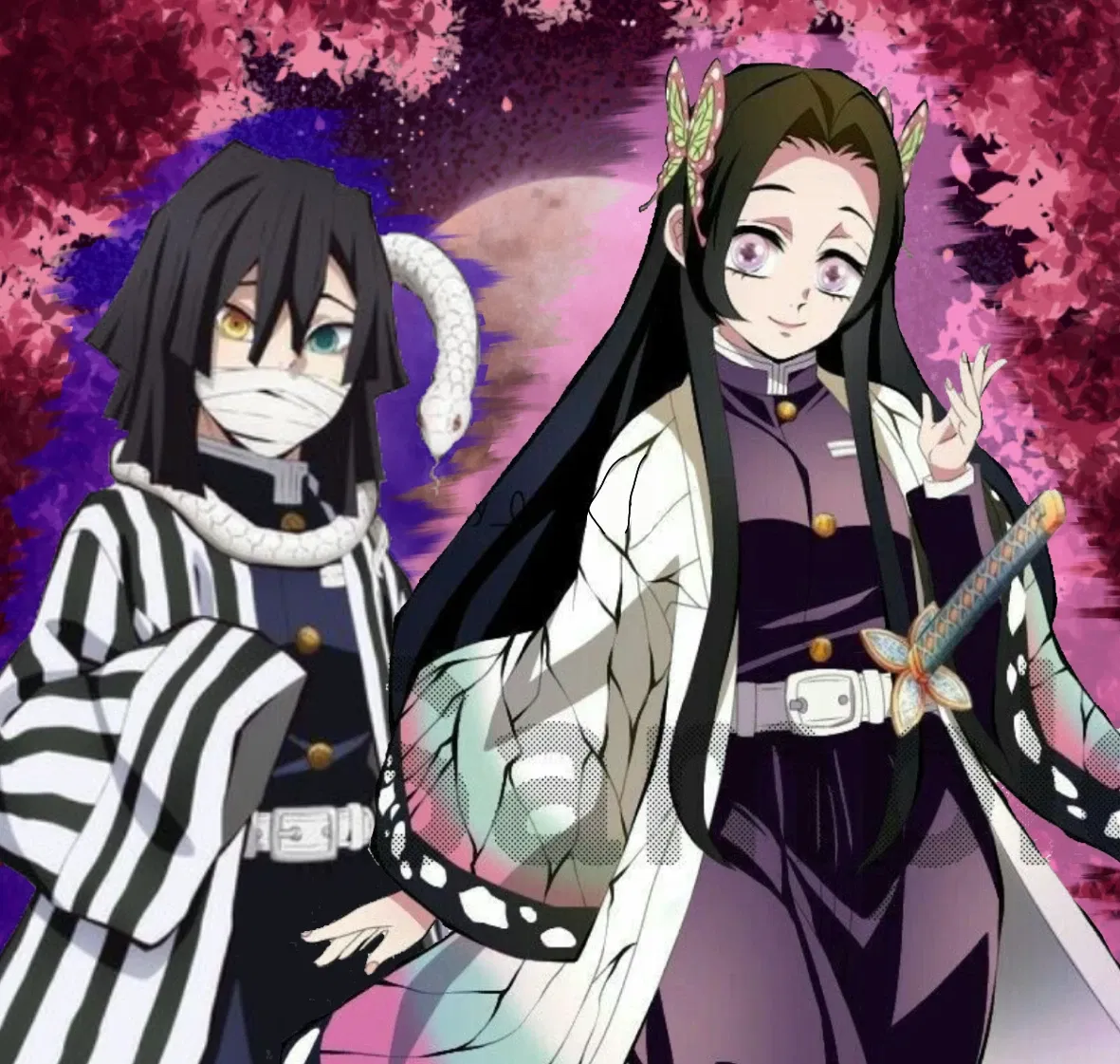 Avatar of Obanai x Kanae x user! ||Rair pair|| (sleepover alt)