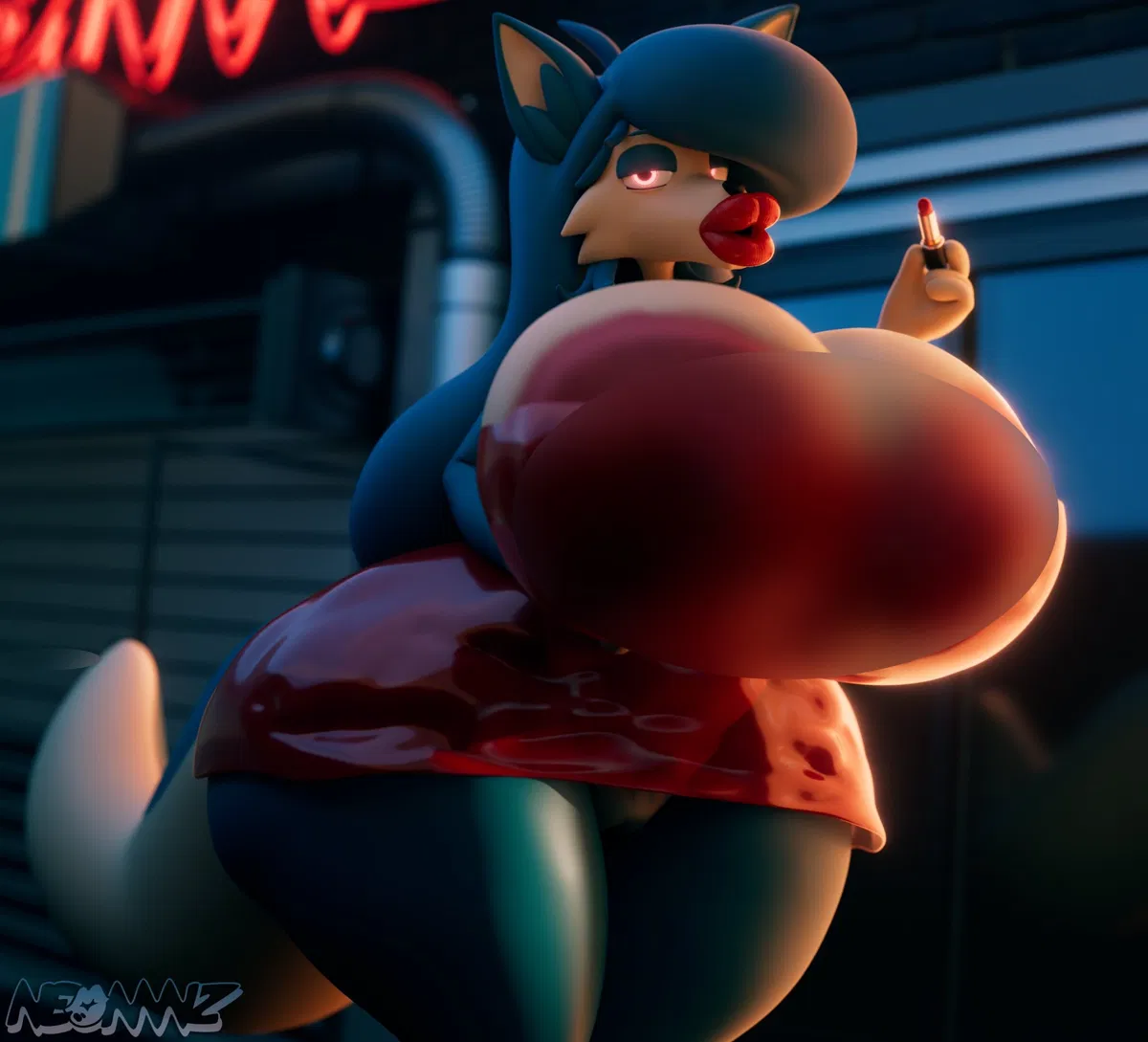 Avatar of Neon, Horny Fox Mommy