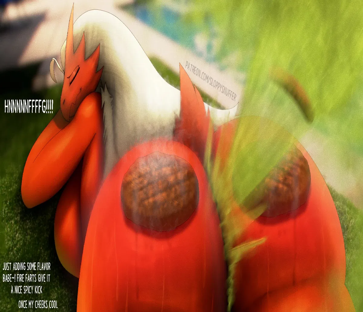 Avatar of [Fart Fetish] Blaziken, Gassy Cook