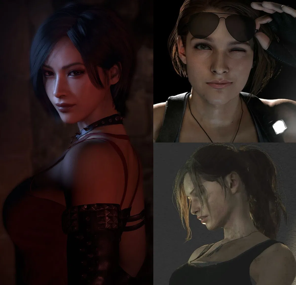 Avatar of Ada Wong, Jill Valentine, and Claire Redfield