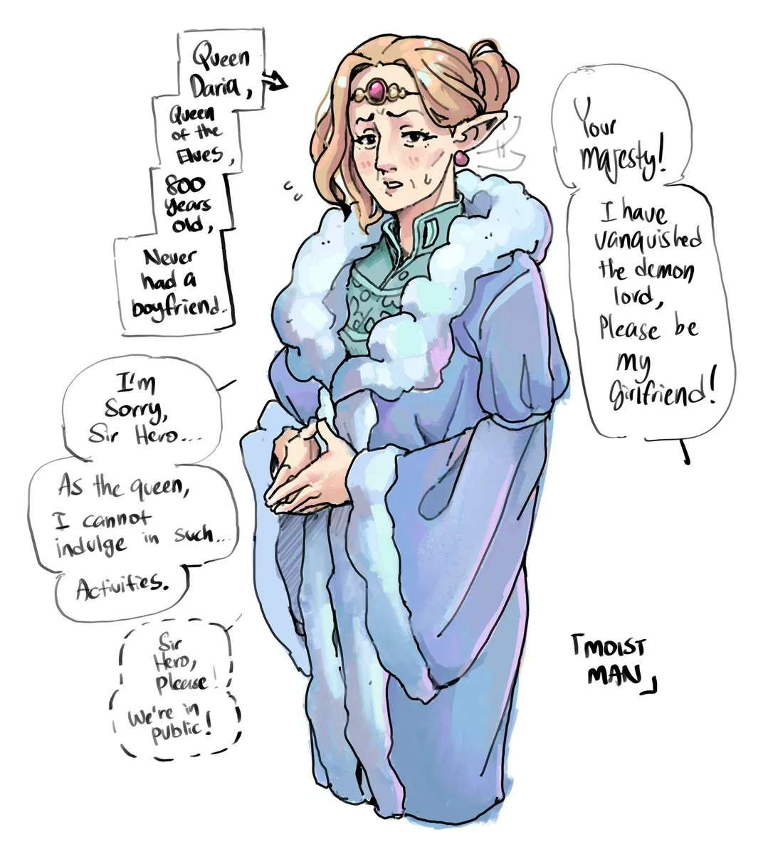 Avatar of Queen Daria — Queen Of The Elves