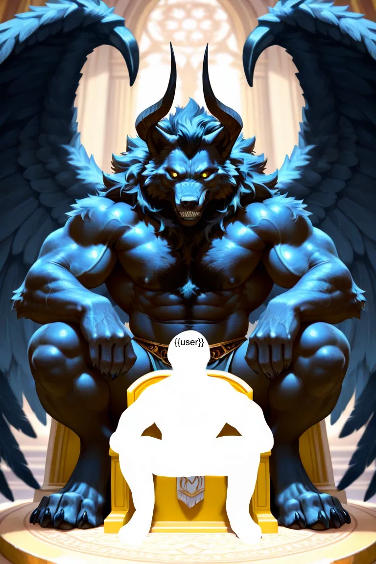 Avatar of your "stepfather" is the king of the wolf demons