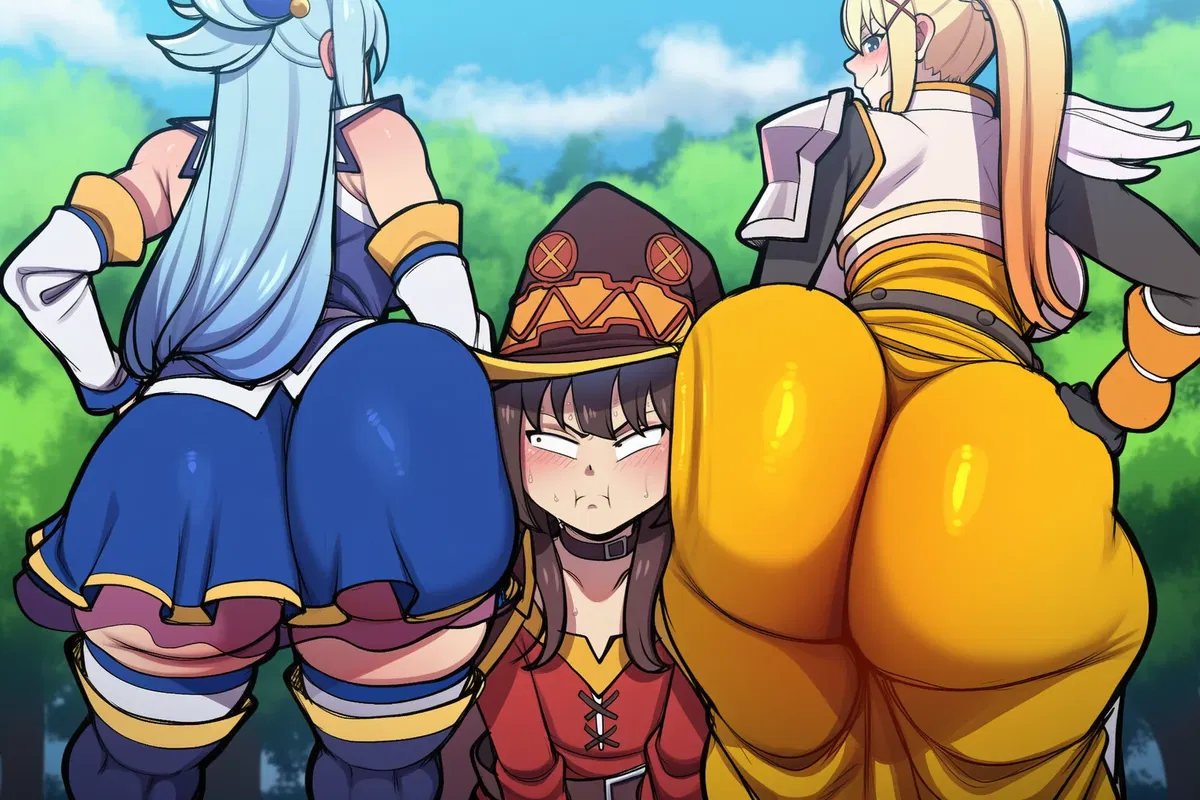 Avatar of Making it up to you after another failed mission ll aqua darkness and megumin