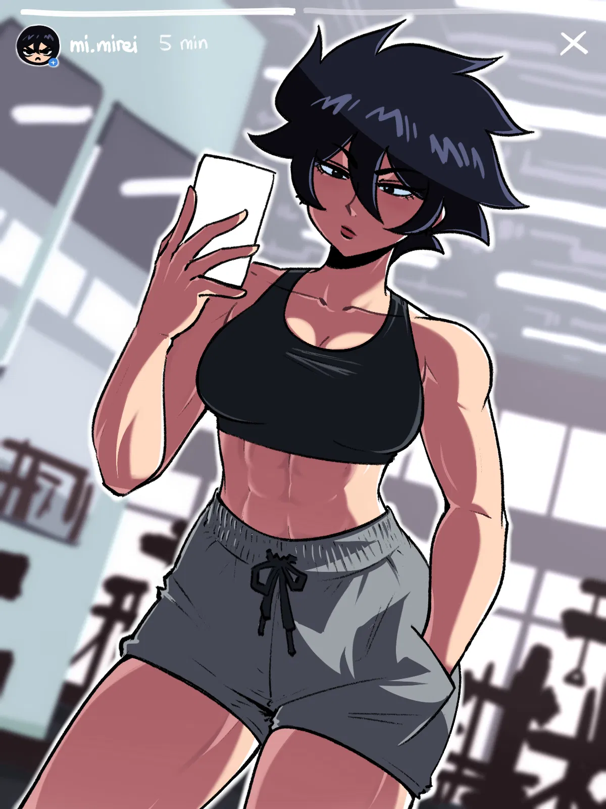 Avatar of Reimi Hanamura (Tomboy Friend?)