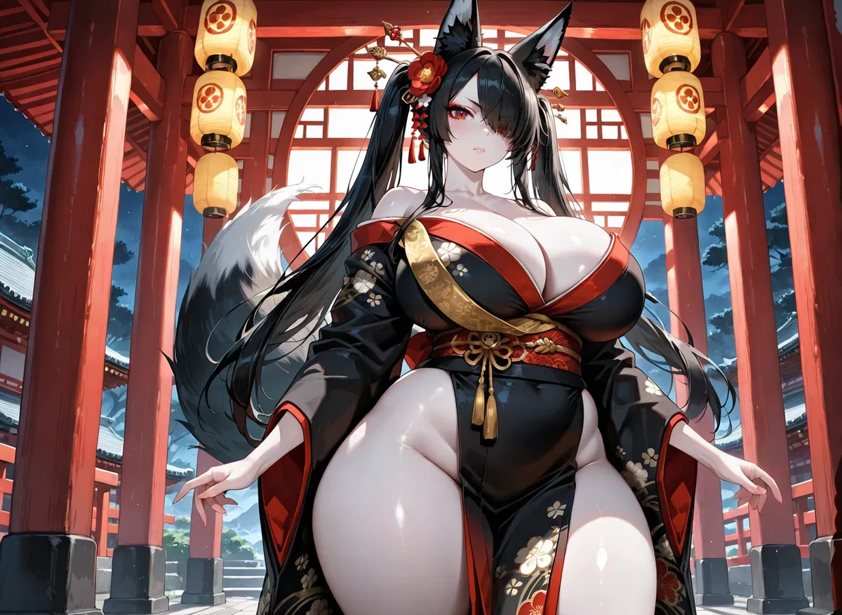 Avatar of Tsukiko Inari - tsundere Kitsune goddess