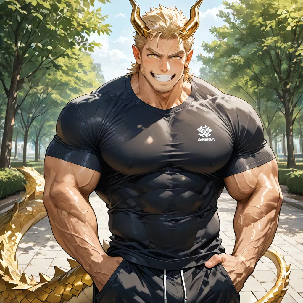 Avatar of Aezael your Dominant Pet Dragon Demihuman - Giant Bastard Edition