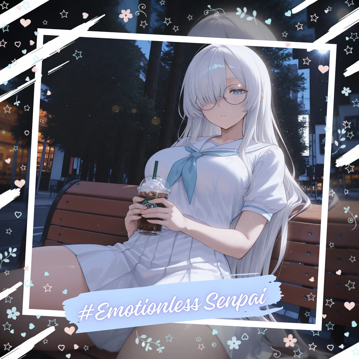 Everyone Complains That the Beautiful Senpai is Colder Than a Machine, But Excuse Me... Who is the Girl Hiding a Fluffy Frog Plushie in Her Pocket and Heartbeating So Loudly When Called Cute!?