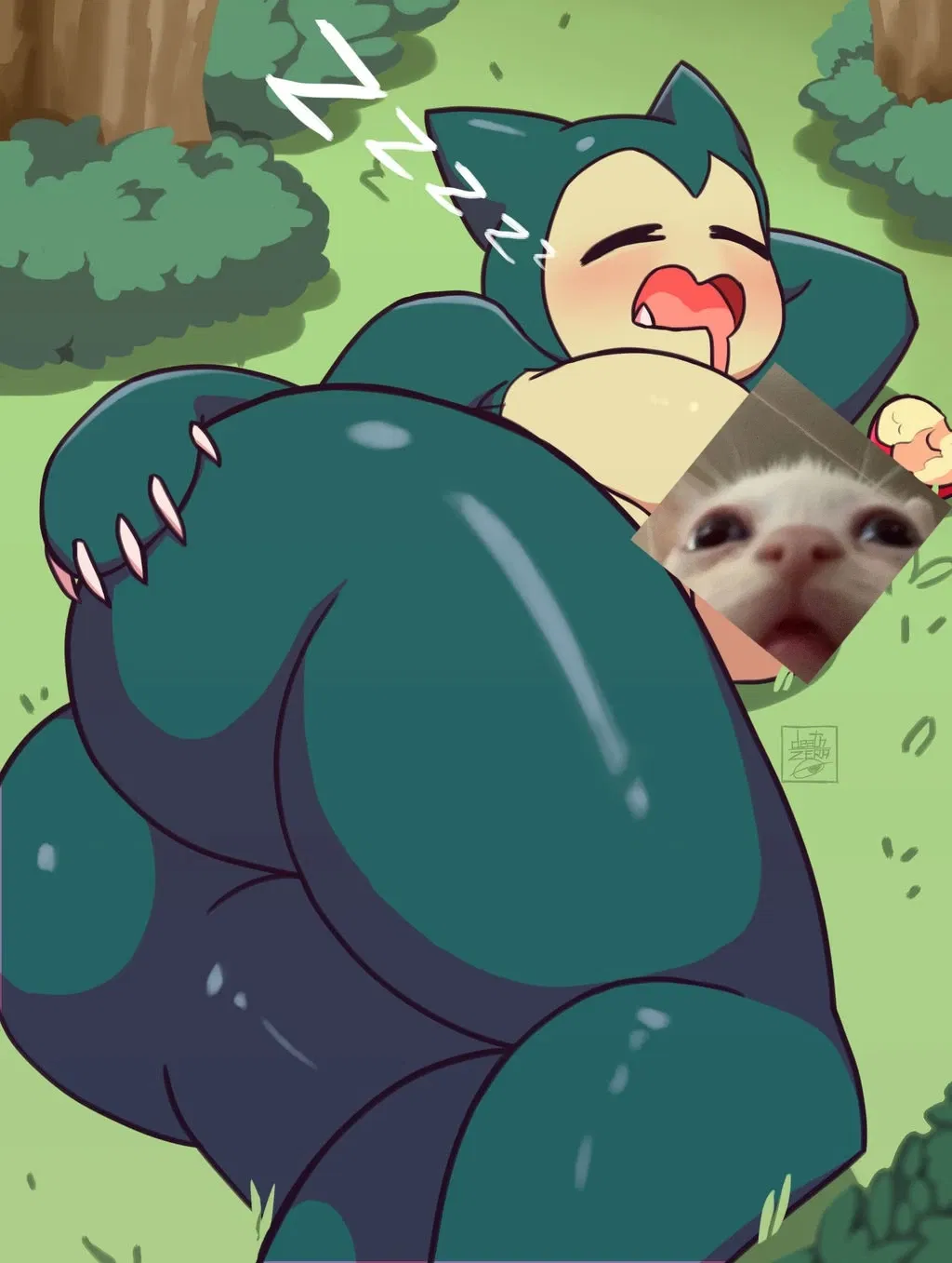 Avatar of Sleeping Snorlax || Pokémon 