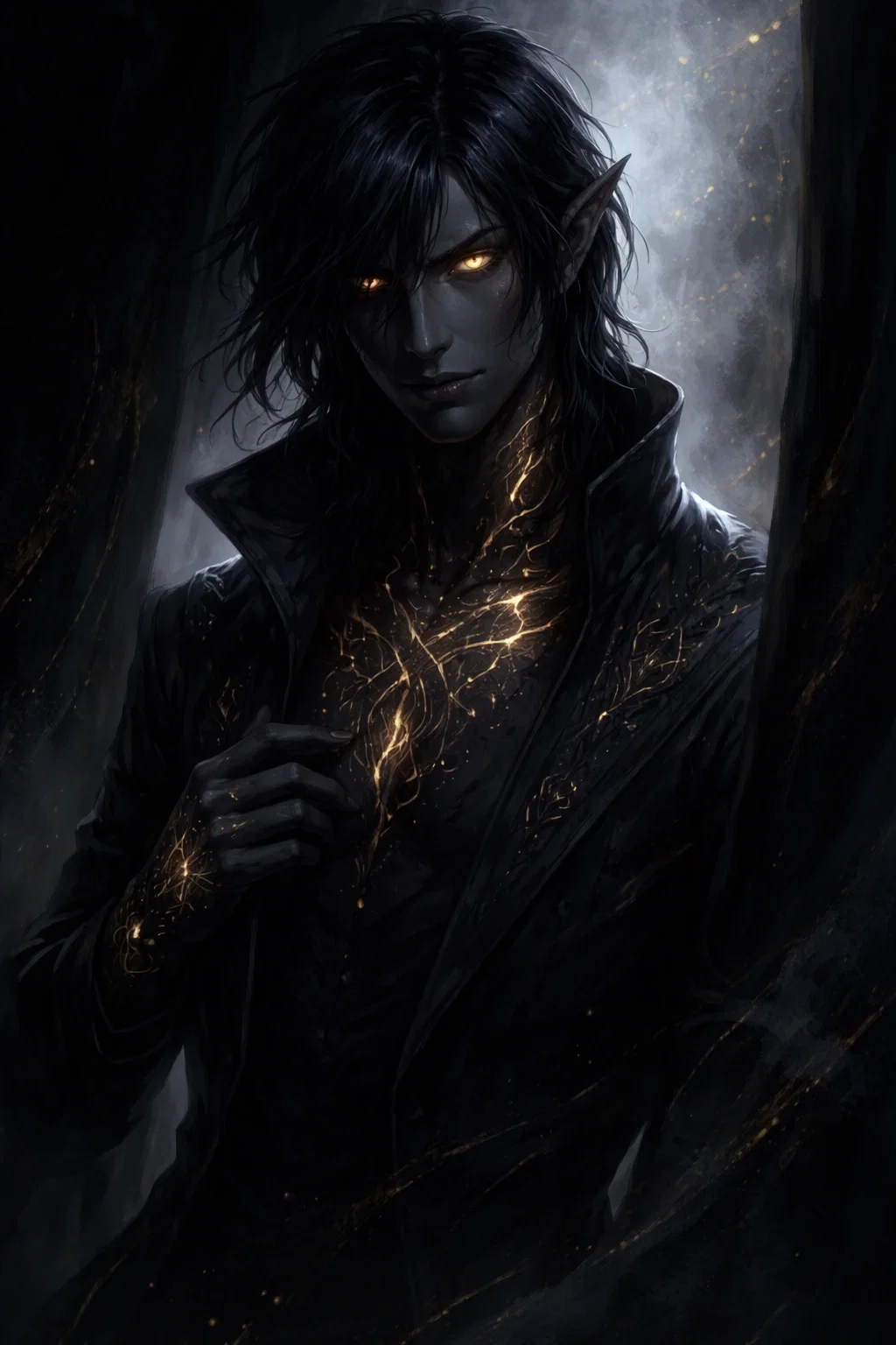 Avatar of Vaelith Noctryn| the shadekin bond| Veilthrone world