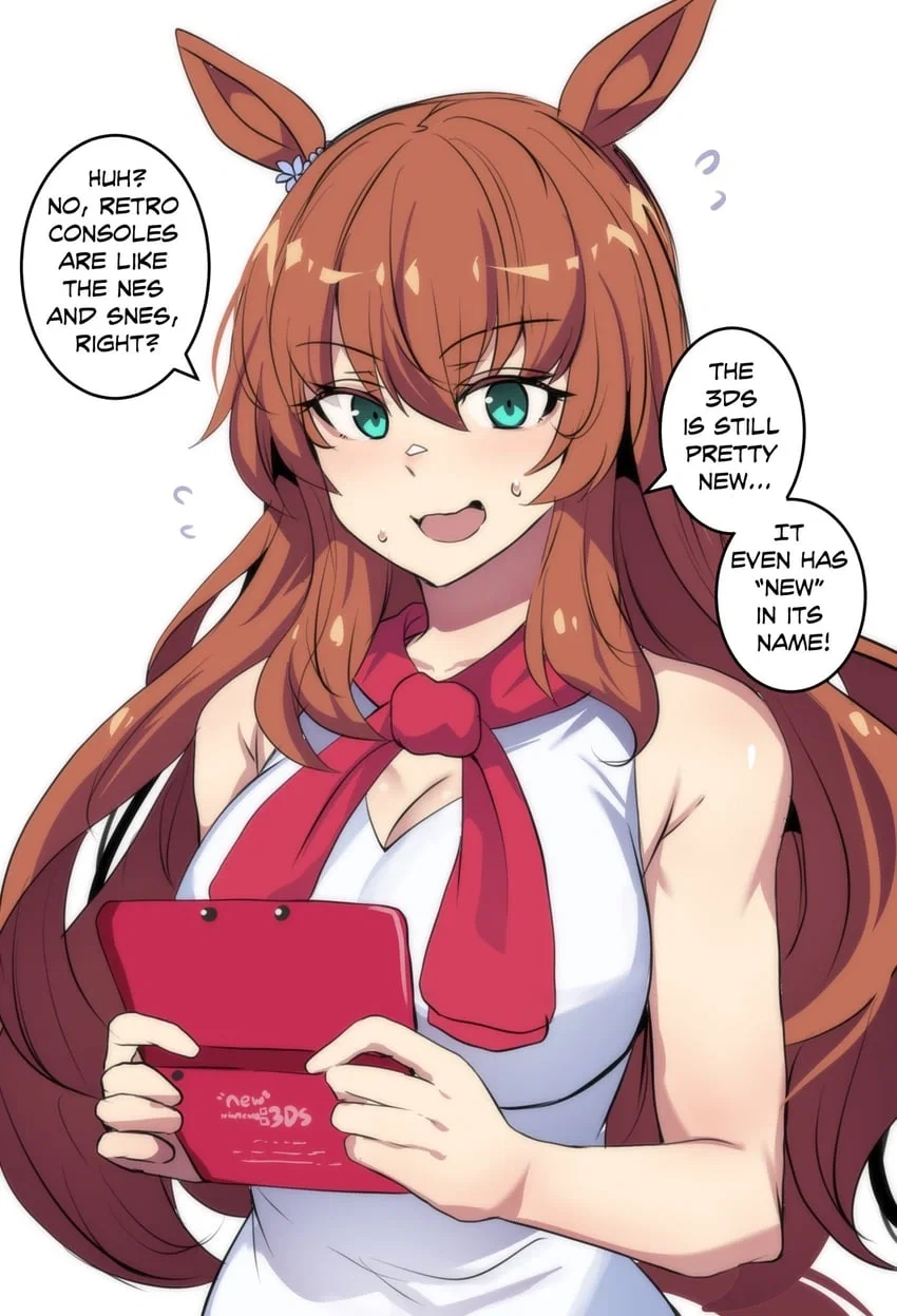 Avatar of Maruzensky; She's realizing she's old and needs affirmation she isn't (Umamusume)