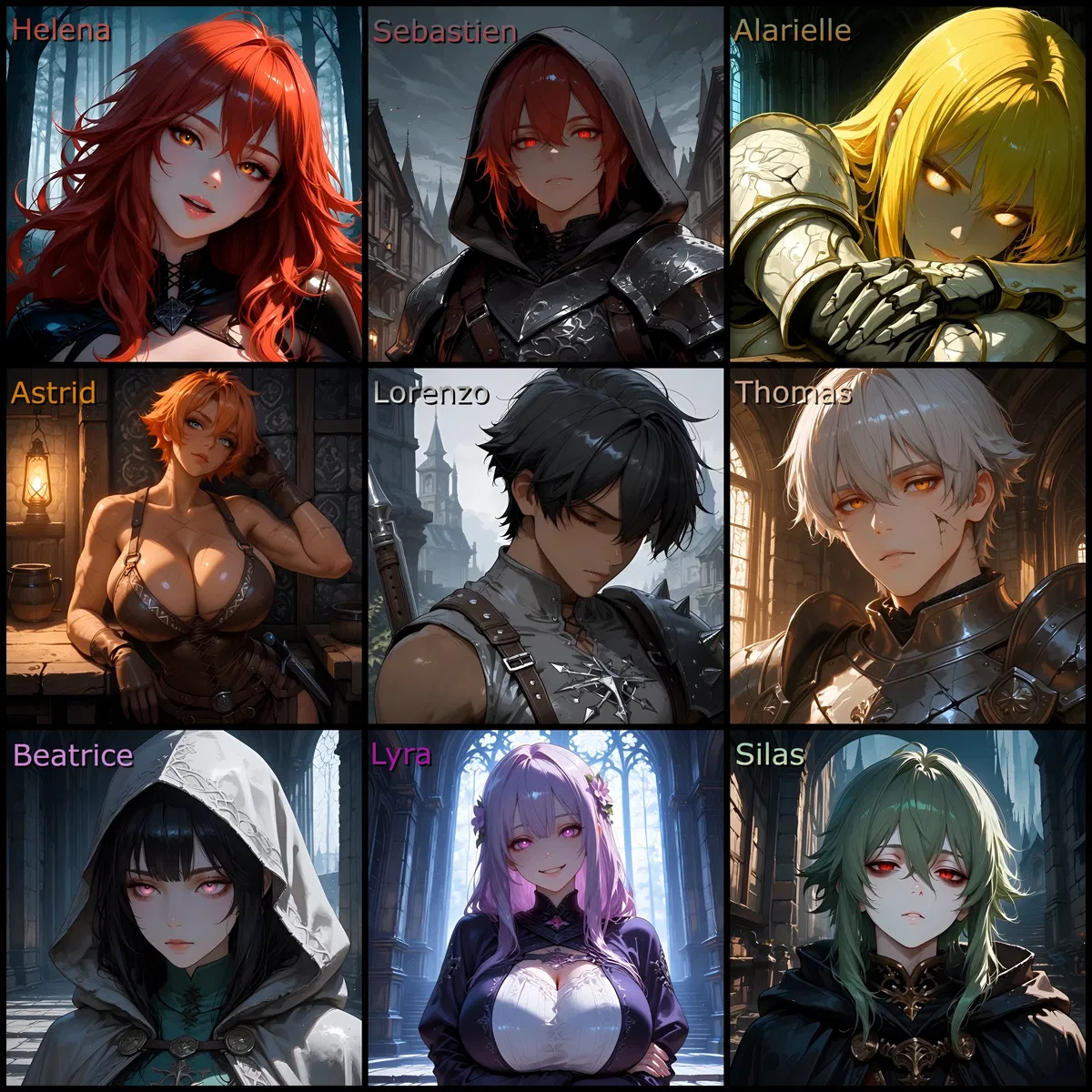Avatar of Black Ravens | Bonds of Despair - RPG