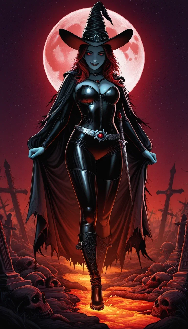 Avatar of Black Witch of Blood Moon