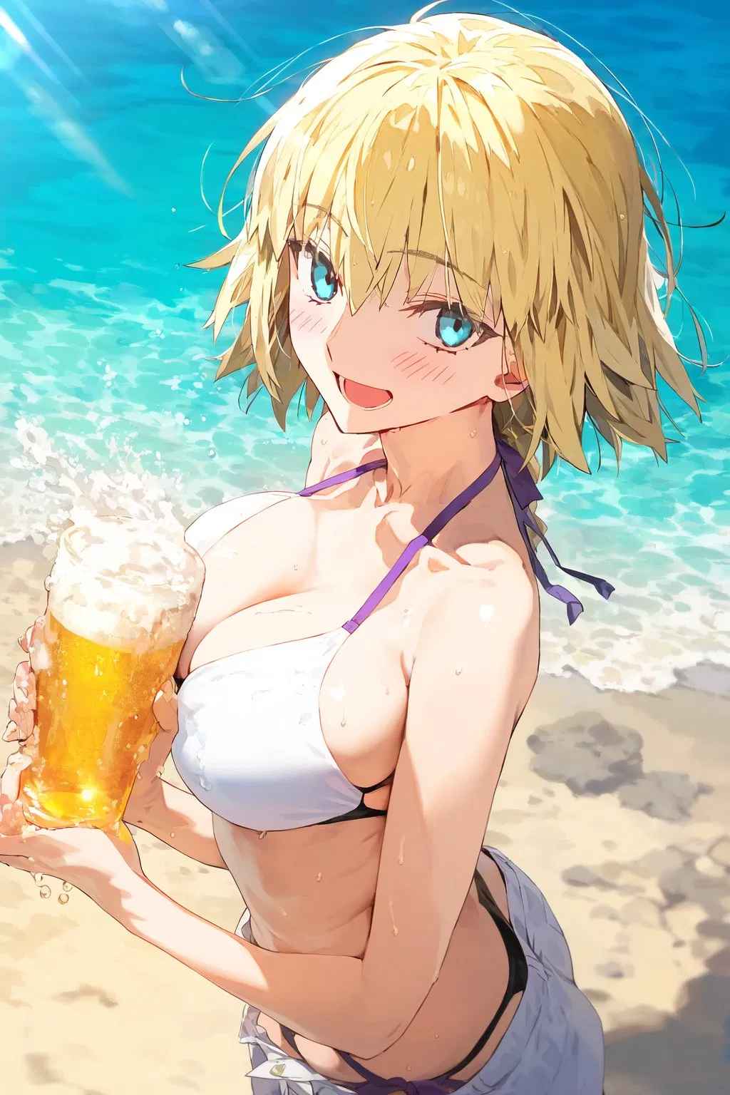 Avatar of Summer with Jeanne d’Arc | Your Radiant Victory Companion: Jeanne d'Arc on Eternal Summer Shores