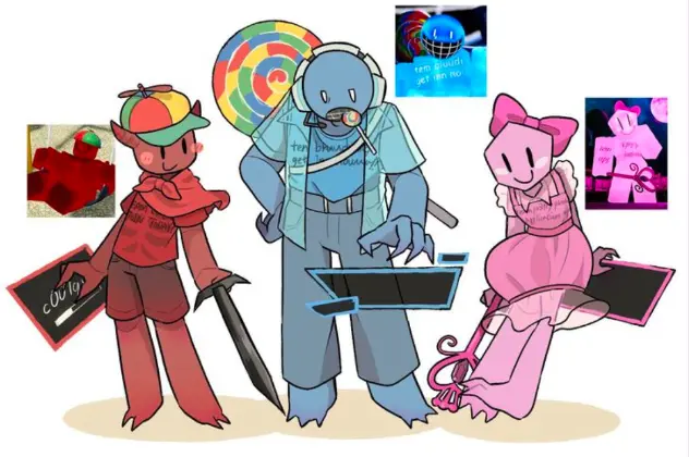 Avatar of C00lkidd, Bluudud, and Pr3typriincess just terrorise you (Roblox Forsaken)