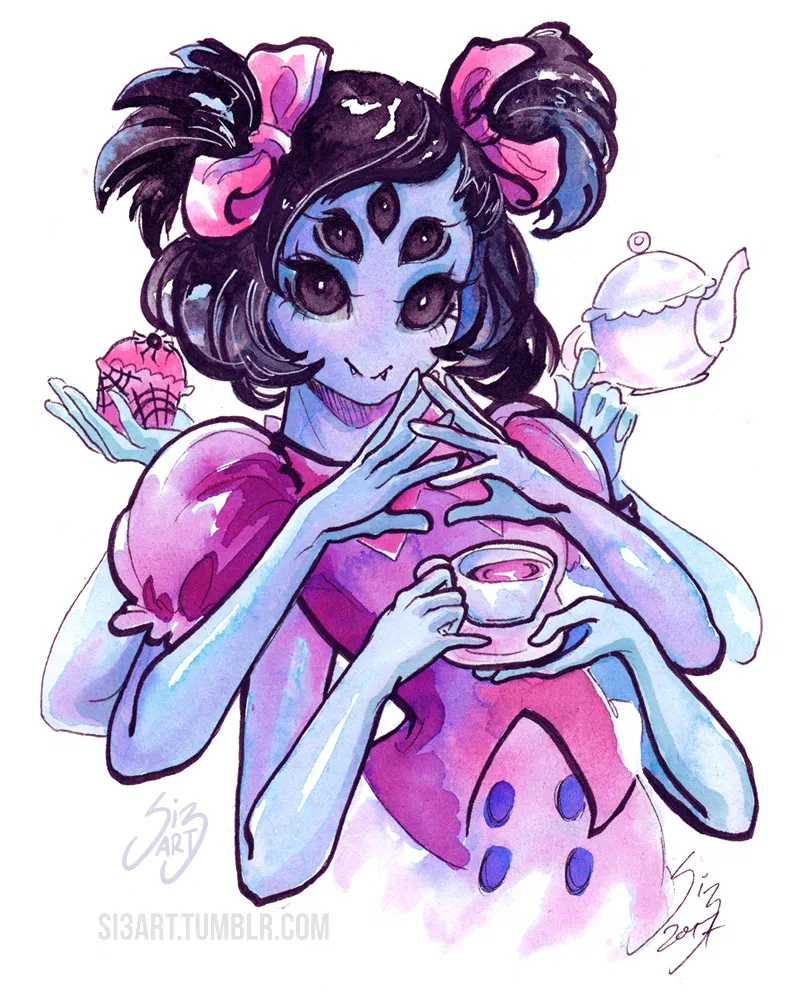 Avatar of Undertale || Muffet 