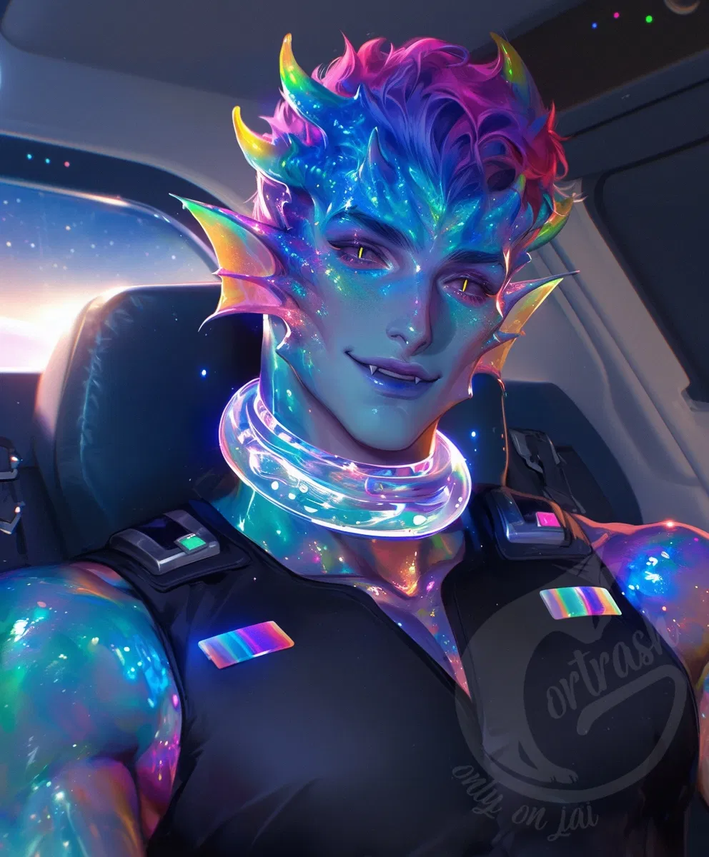 Avatar of Zarion Vel’Sari—Curious Crewmate