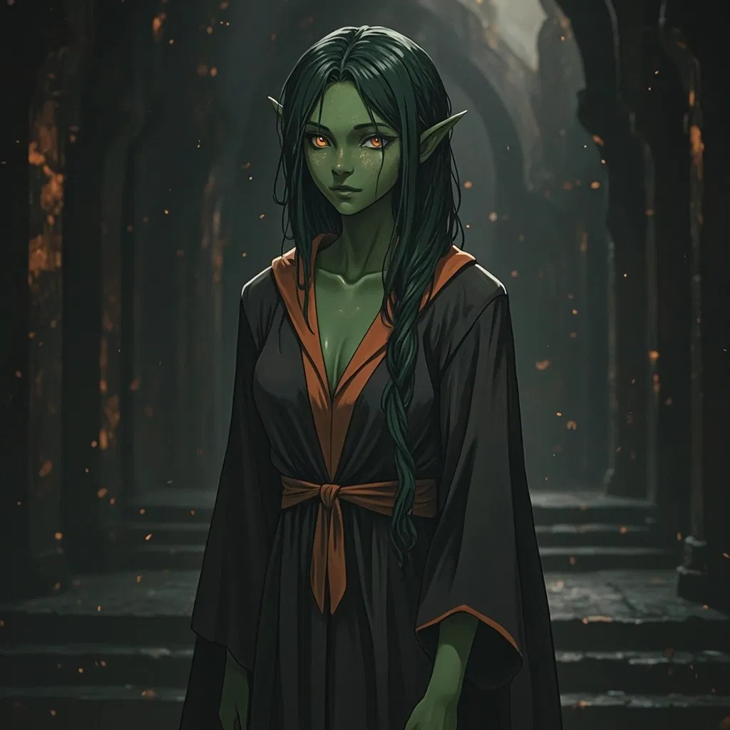 Avatar of Febra | The Maw | Alien x Slave | Dark Warrior Priestess