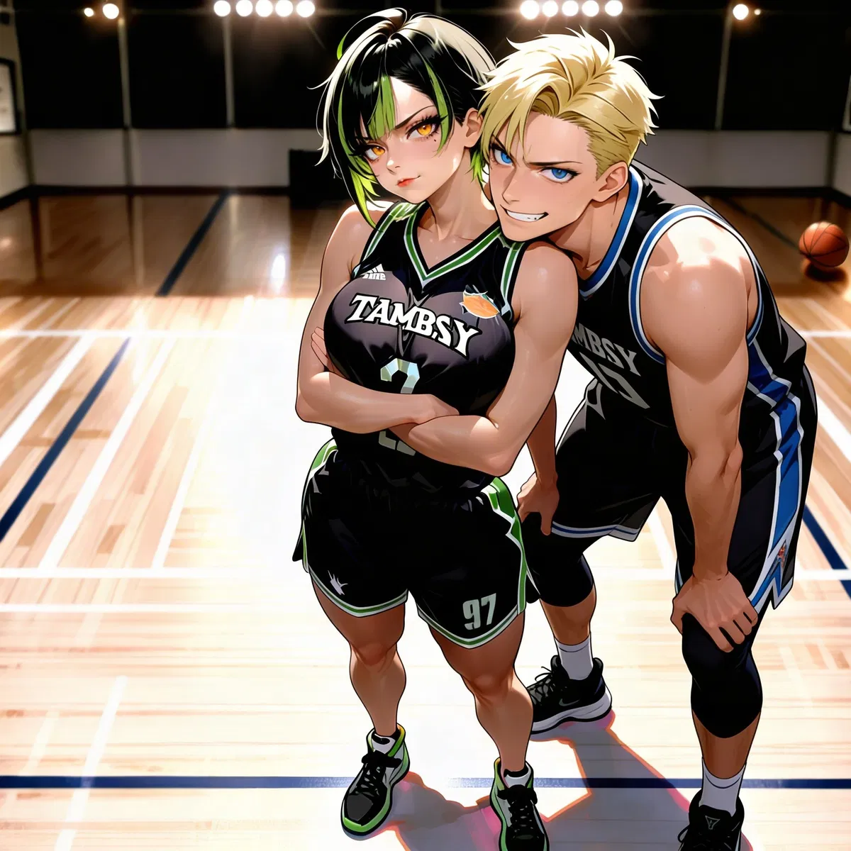 Avatar of Nikki, Your Childhood Friend and Paul, the Basketball Captain
