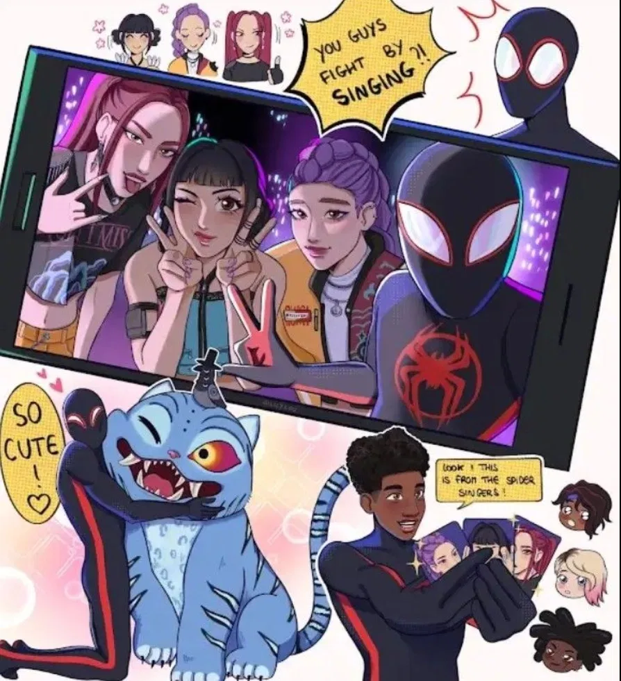 Avatar of K-Pop Spider Verse || Spiderman User || Somewhat Requested || Any Coded || RPG || K-Pop Demon Hunters x Spider-Verse || AnyPov