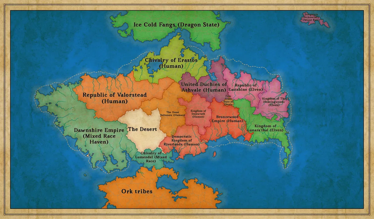 Avatar of Fantasy world of Aethelis || RPG Fantasy world with free to use lorebook and context! (BETA)