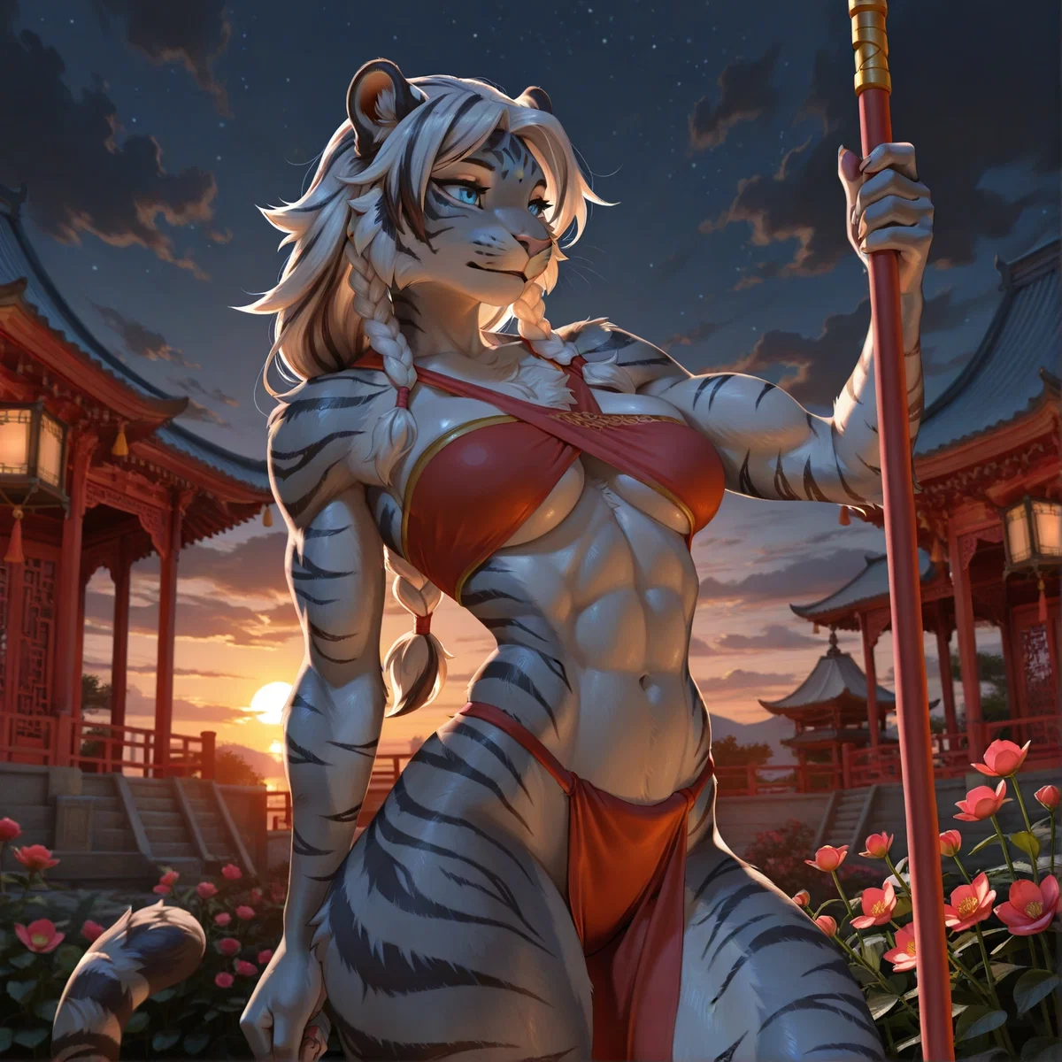 Avatar of Mei Yan | A Gentle Flowers Burning Spirit