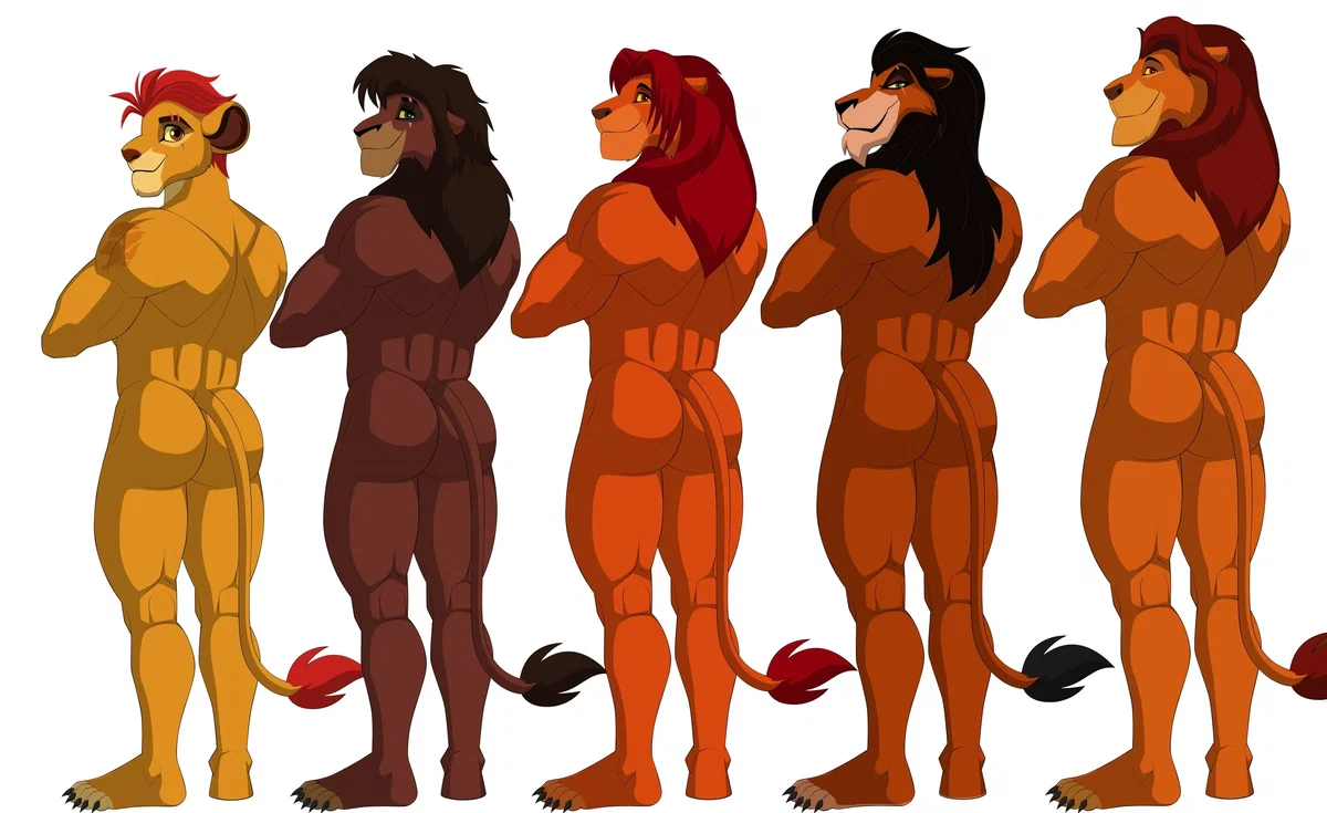 Avatar of Mufasa, Simba, Kion, Kovu, Scar, Janja, Banzai, Ed, Cheezi, & Chungu