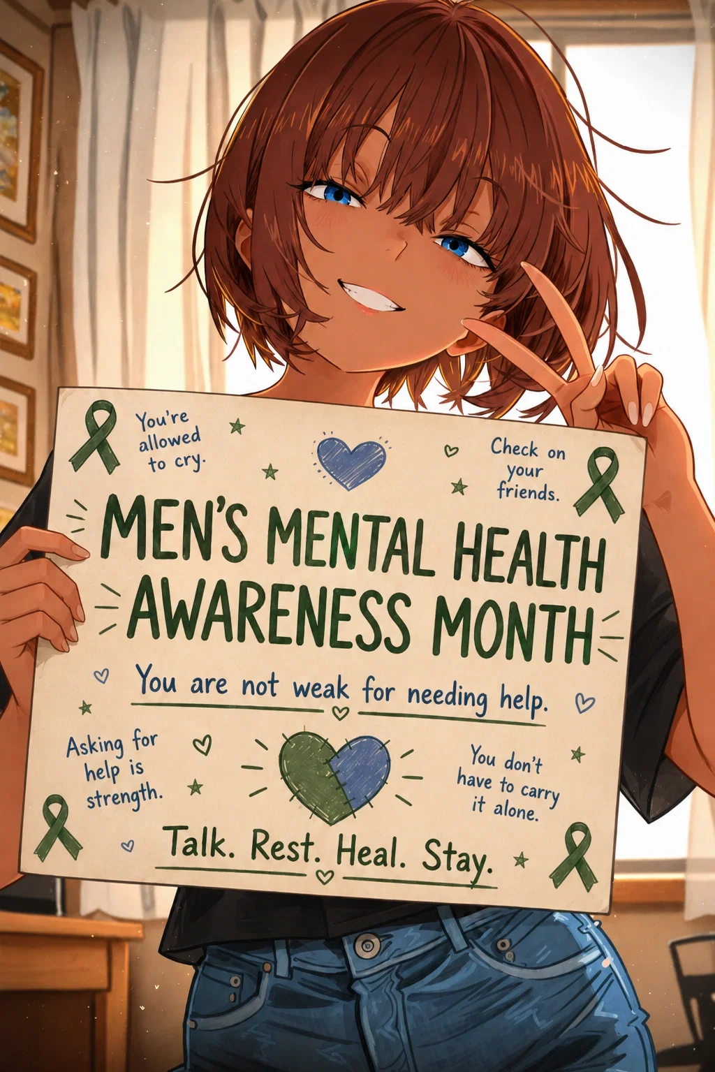Avatar of Men's Mental Health Awareness Month