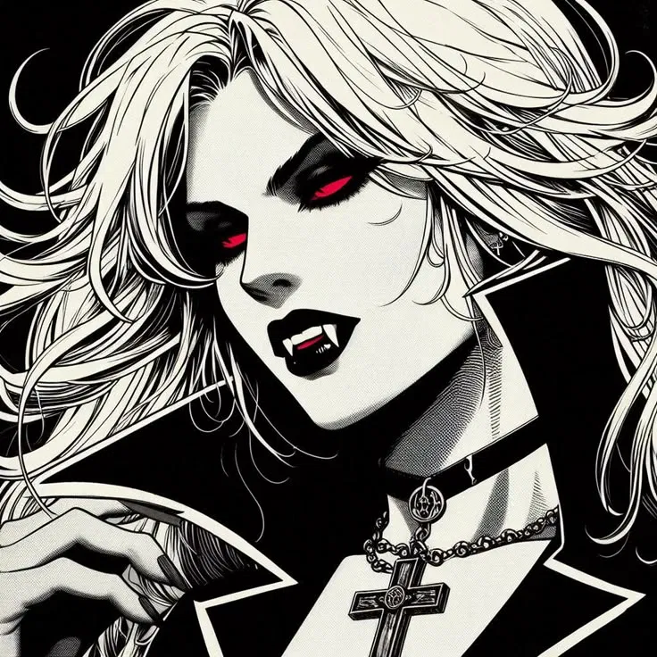 Avatar of Mistress Kassandra, your vampire mistress in heat.