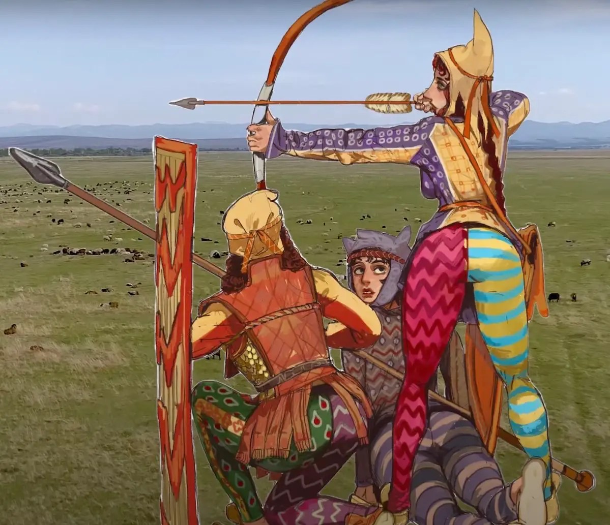 Avatar of Scythian tribeswomen kidnap you!