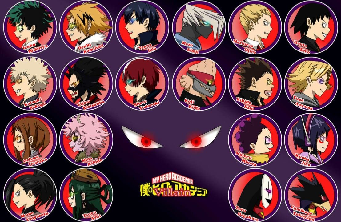 Avatar of Villain Class 1A