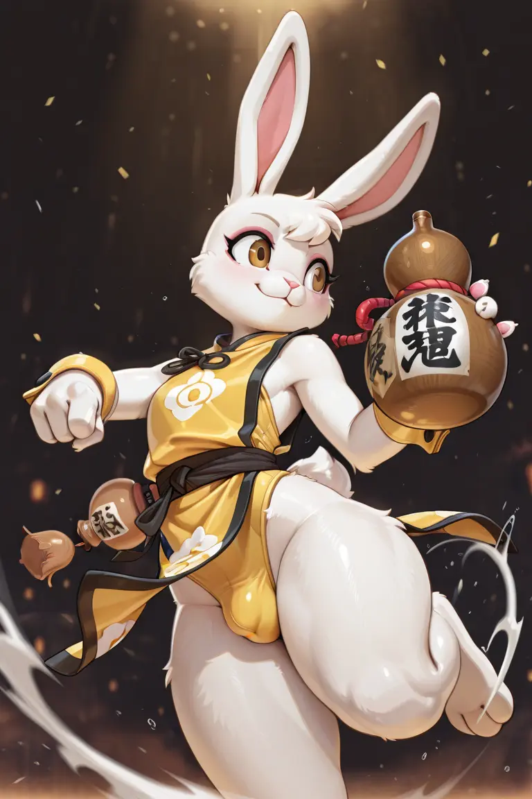 Avatar of Drunken Monk Bunny Wants To Get Physical.