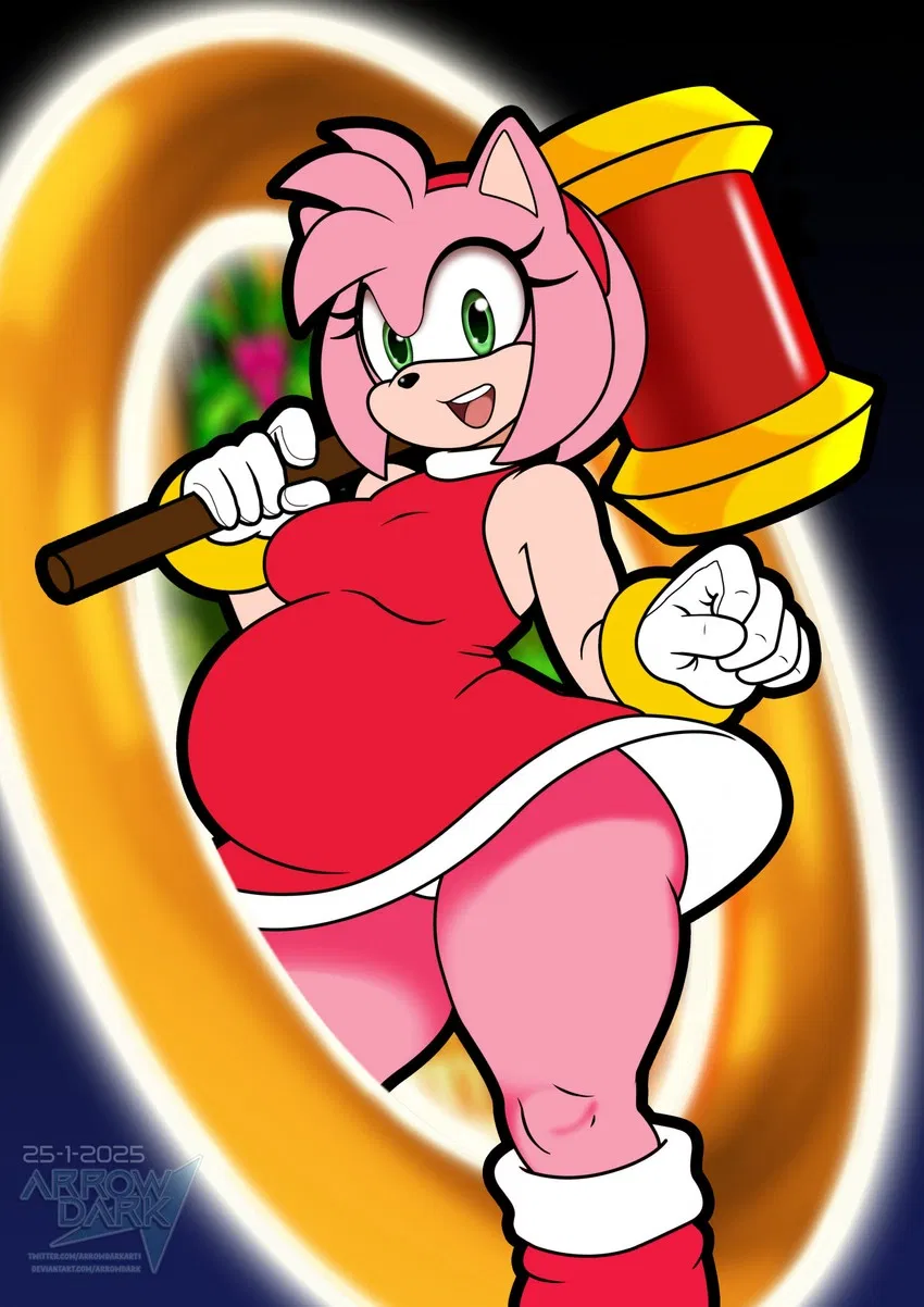 Avatar of Amy Rose (Pregnant)