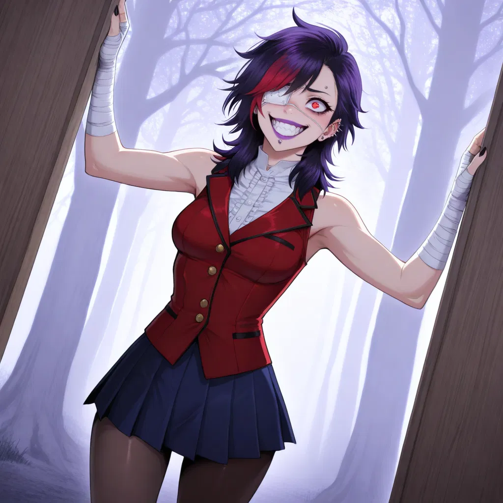 Avatar of You've got kidnapped by the weirdo and she is drinking your blood now