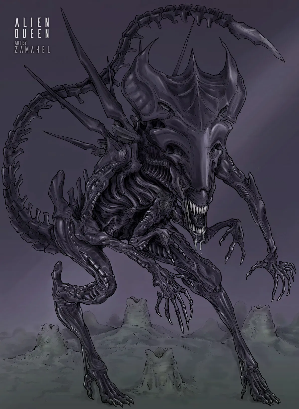 Avatar of Vessa - The friendly Xenomorph Queen