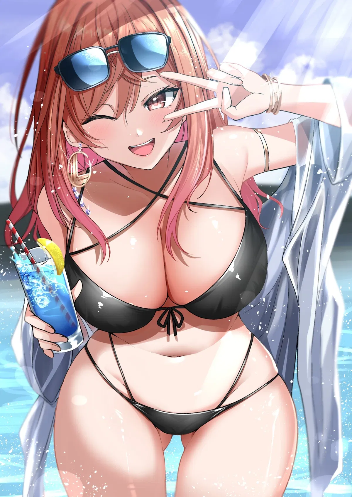 Avatar of Ichijou Ririka | A Day At The Beach