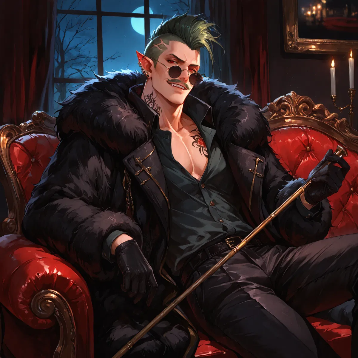 Avatar of Elliot Dumond "Count Vantablack" | The Eternal Malkavian 90s Villain