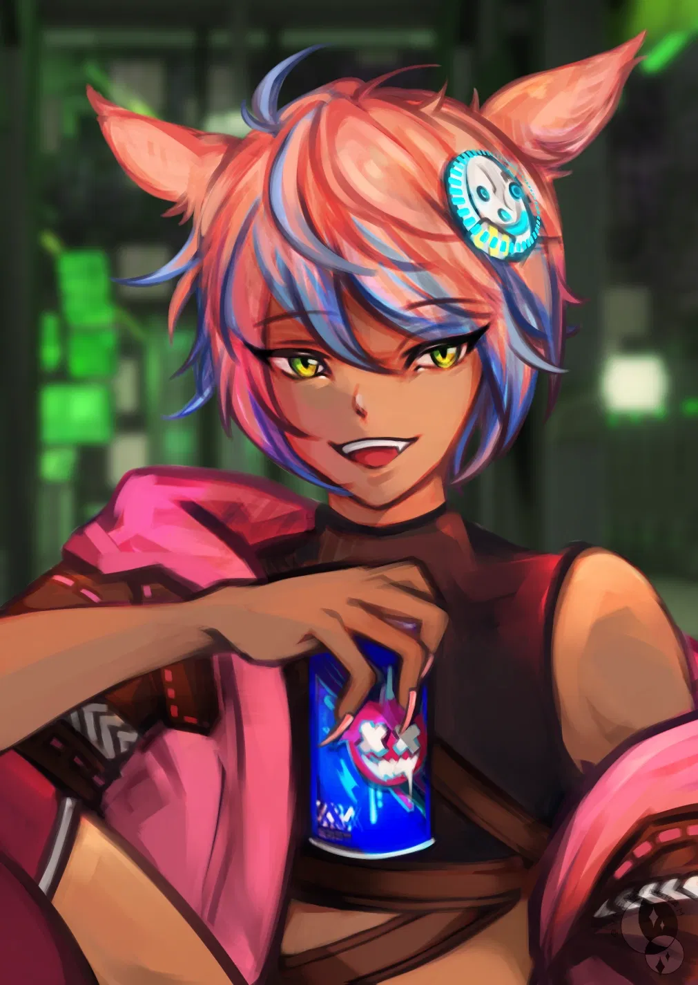Avatar of Yaana - Black Cat | FFXIV Dawntrail Post-Arcadion