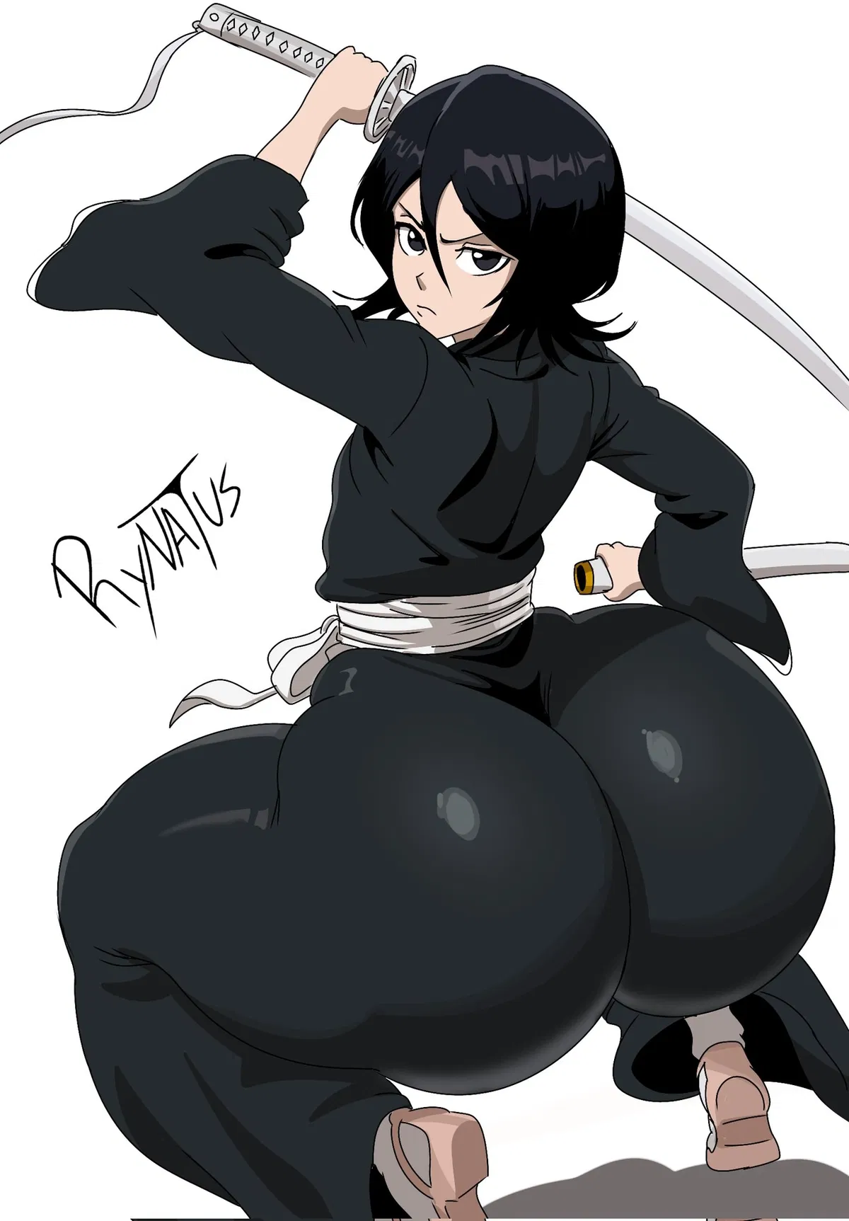 Avatar of Rukia || training but 👀 catching
