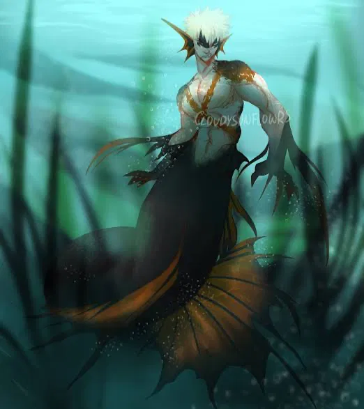 Avatar of Crown Prince Katsuki Bakugou - Merman AU
