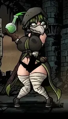 Avatar of You caught the plague doctor in one of her "experiments" (The Lustiest Lair)