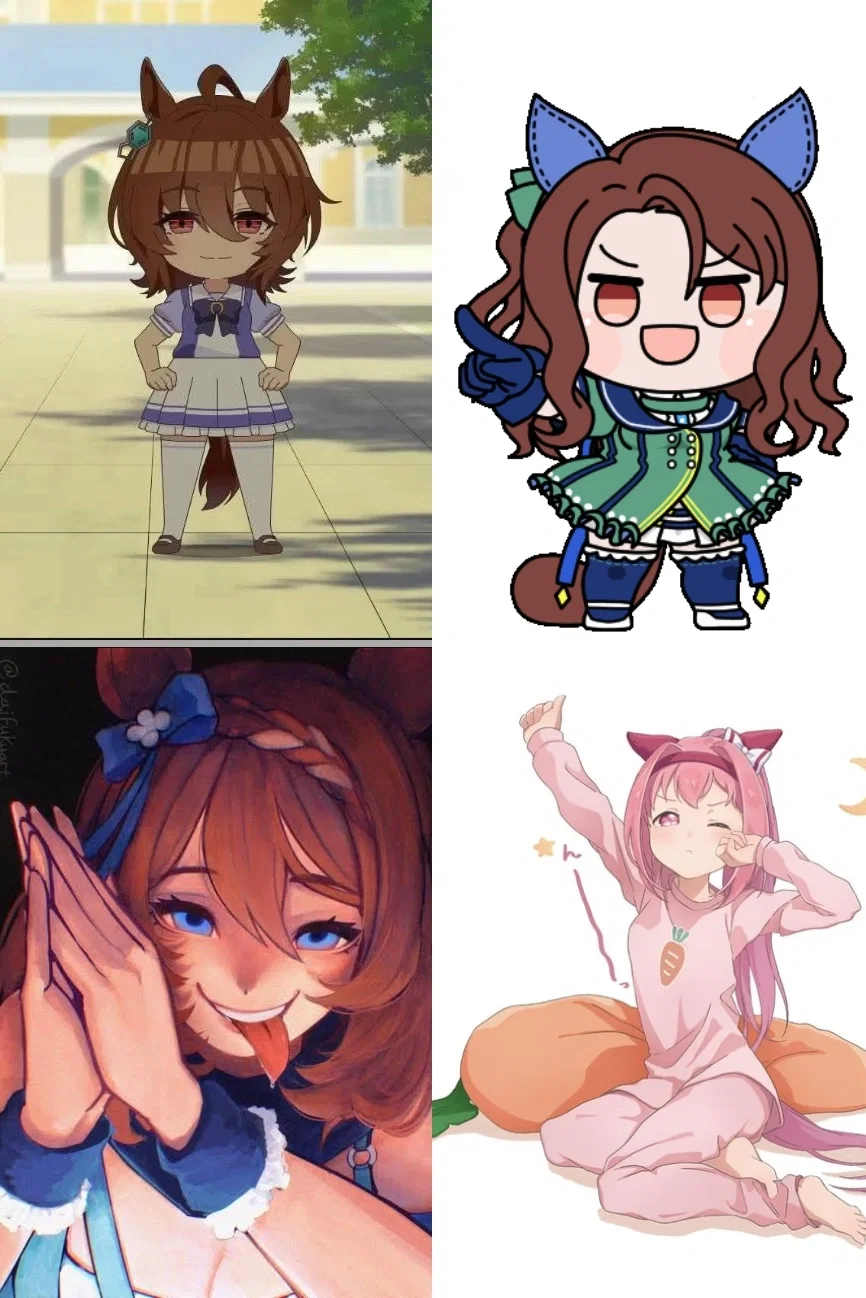 Avatar of Haru urara turn into a baby